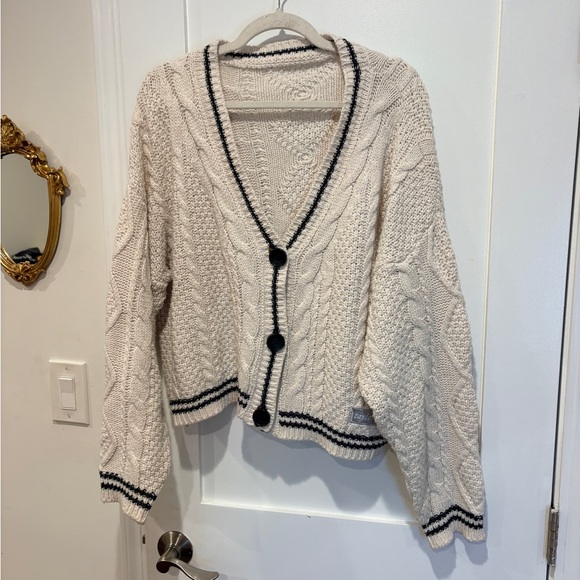 Taylor Swift Sweaters - Official Taylor Swift Folklore Album Varsity Cardigan Sweater